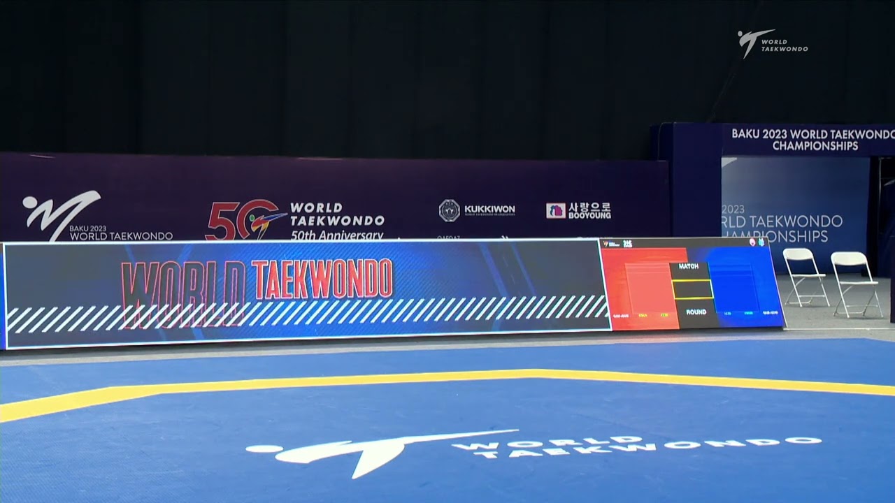 417 Quarter final Women +73kg AUT JAHL M AIN ADEBAIO K background