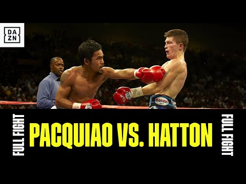 Manny Pacquiao vs. Ricky Hatton Full Fight Replay background