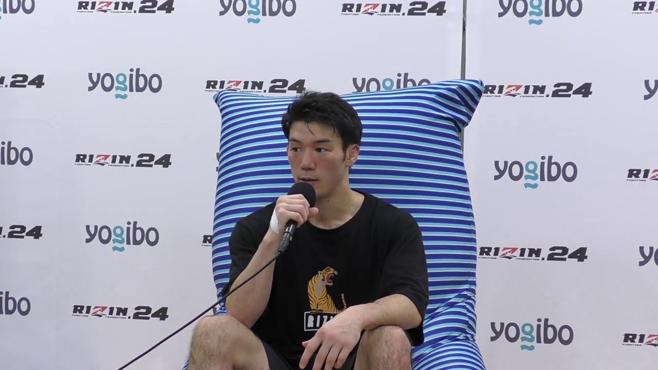 Yogibo presents RIZIN.24 江幡睦 試合後インタビュー