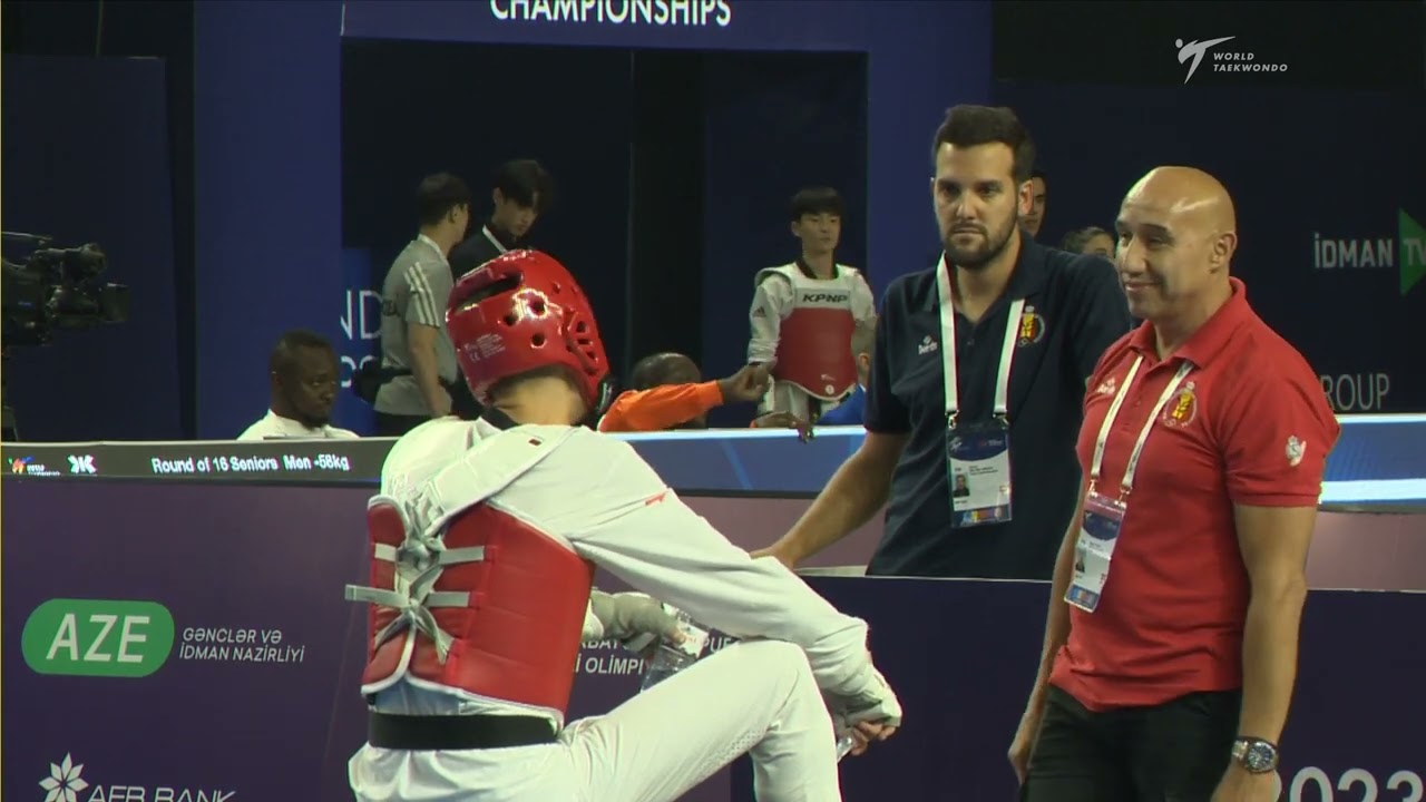 324 R16 Men 58kg AUS LEWIS B ESP VICENTE A