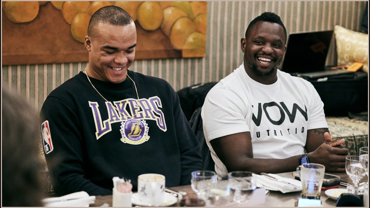Dillian Whyte & Fabio Wardley: Media Lunch (Behind The Scenes) background