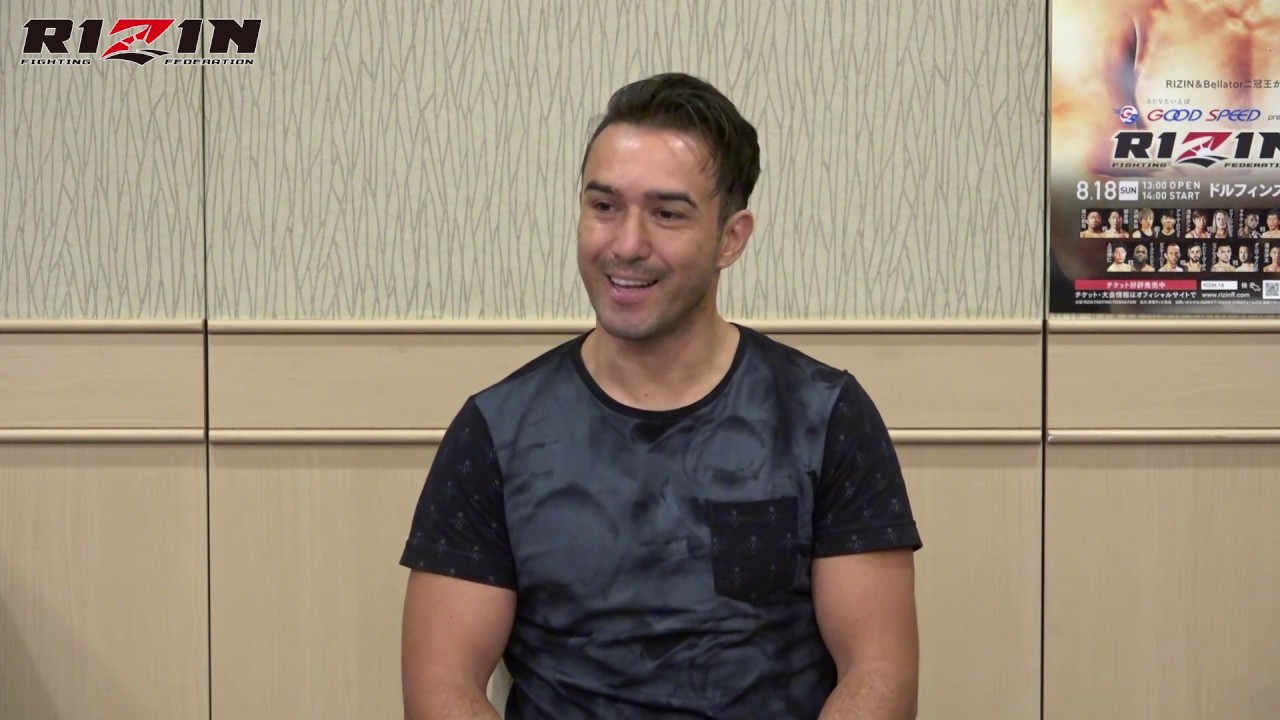 ダニロ・ザノリニ GOOD SPEED presents RIZIN.18 試合前インタビュー