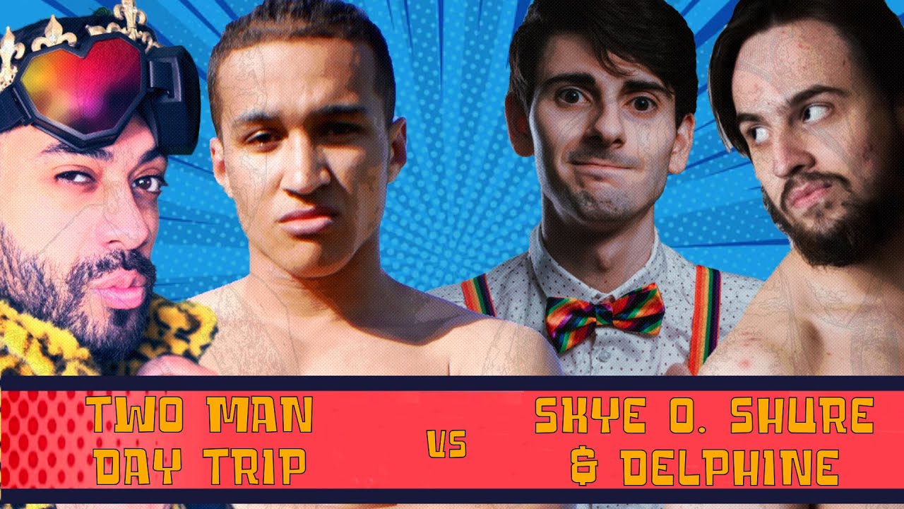 UKPW: FULL MATCH - Delphine & Skye O. Shure vs Two Man Day Trip (TAG TEAM MATCH)