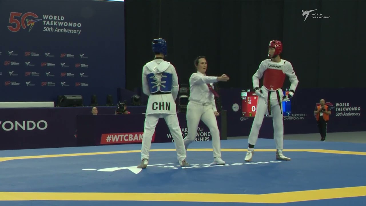 315 Round of 16 Men 63kg CHN LIANG Yushuai TPE HSU Hao yu background