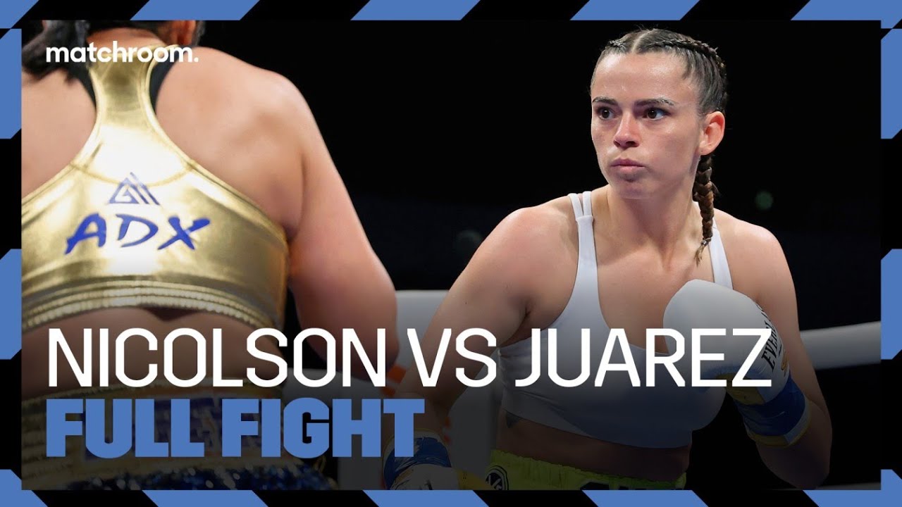 Skye Nicolson vs Jessica Juarez: Full Fight (Chocolatito vs Martinez Undercard) background
