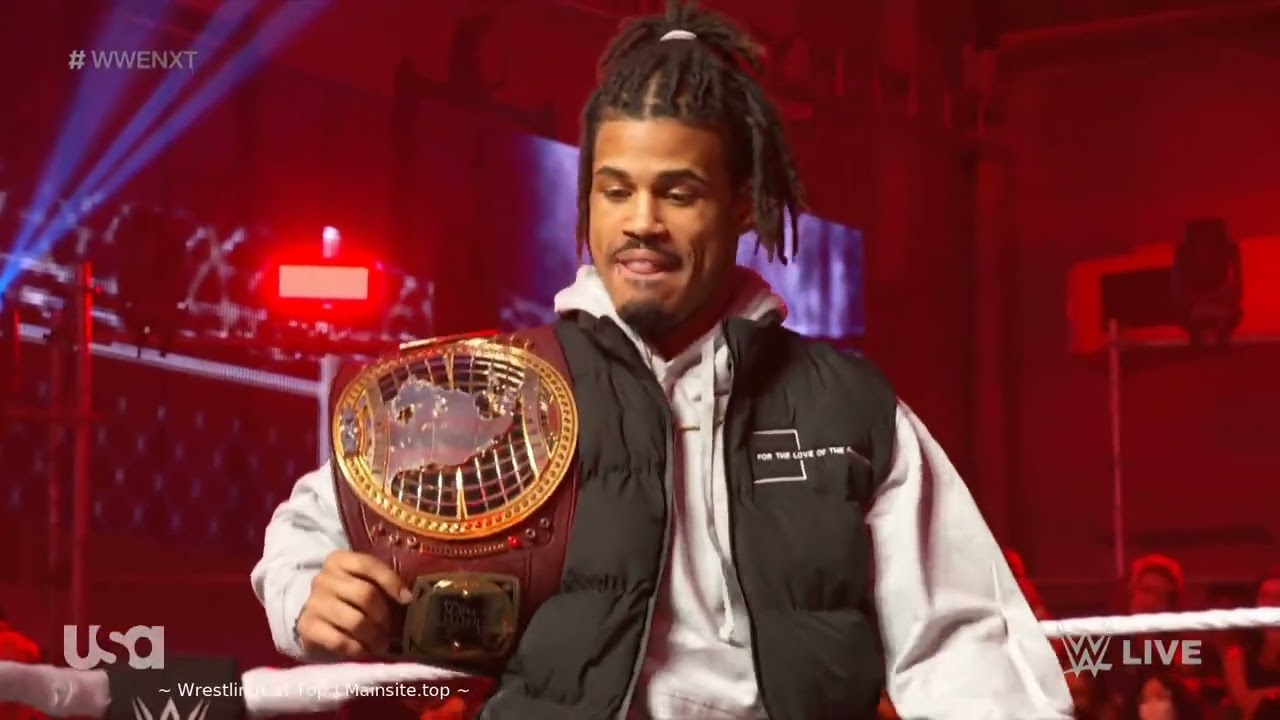 WWE NXT WES LEE ENTRANCE 01/30/23
