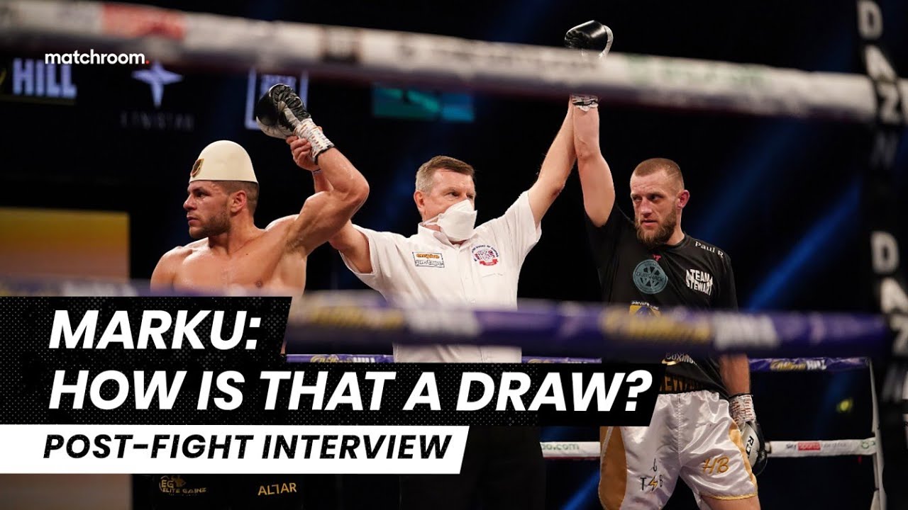 “They are trying to ruin my career, I won that!” - Florian Marku fuming after Jamie Stewart draw background