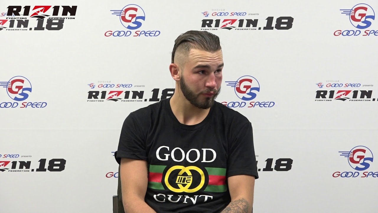 トレント・ガーダム GOOD SPEED presents RIZIN.18 試合後インタビュー