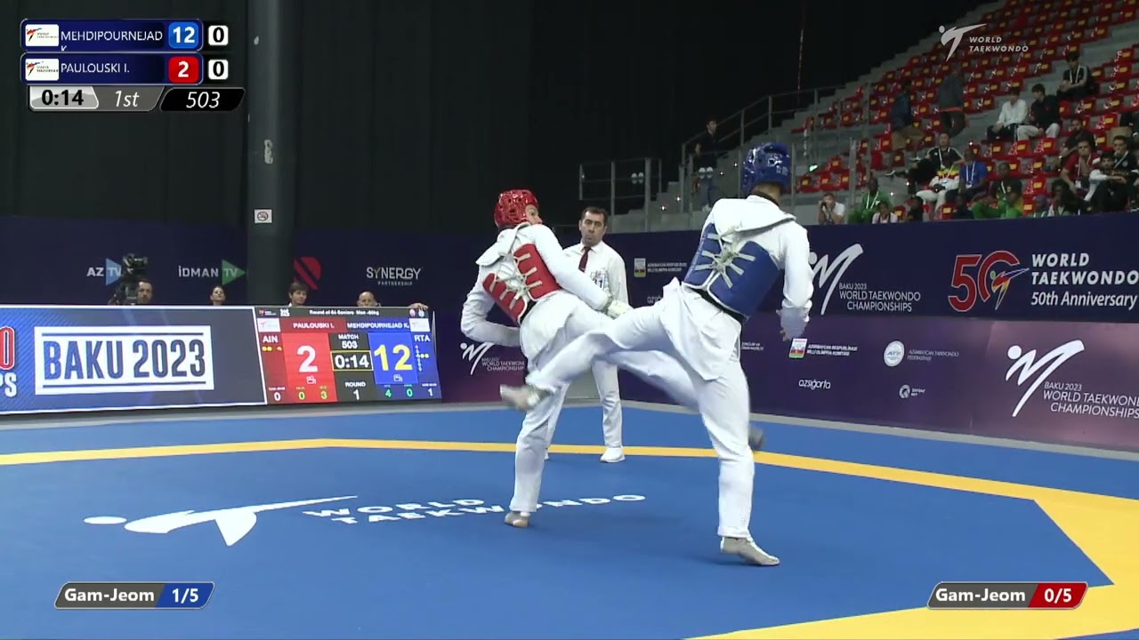 503 R64 Men 80kg RTA MEHDIPOURNEJAD K AIN PAULOUSKI I