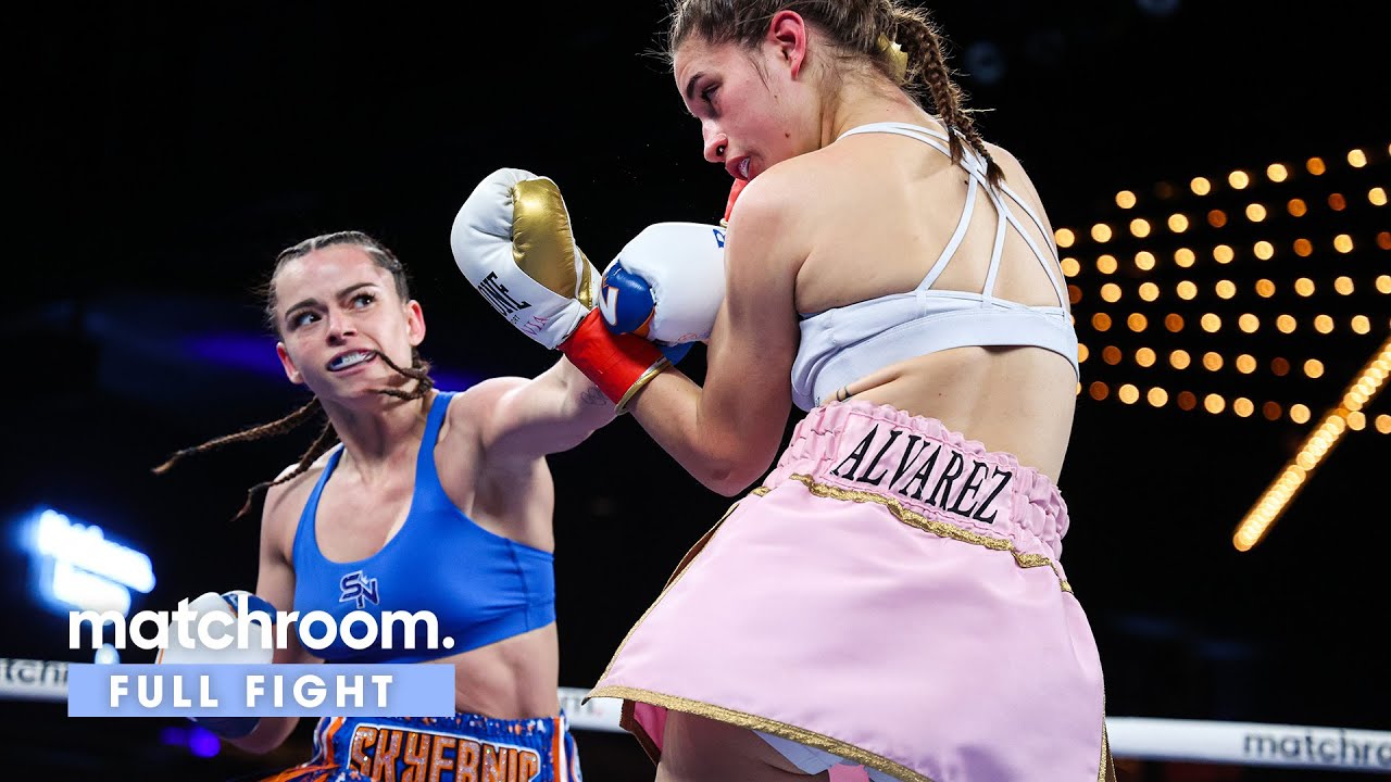 FULL FIGHT: Skye Nicolson vs Tania Alvarez (Serrano-Cruz Undercard) background