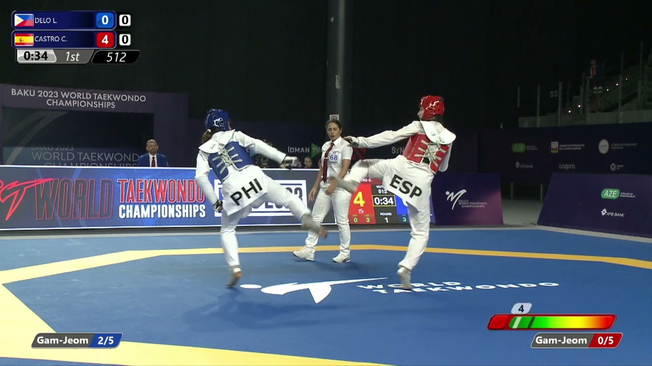 512 R32 Women 67kg PHI DELO L ESP CASTRO C