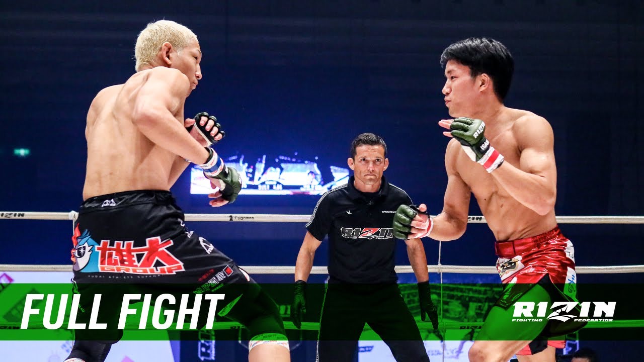 Full Fight | 朝倉海 vs. 佐々木憂流迦 / Kai Asakura vs. Ulka Sasaki - RIZIN.19 background