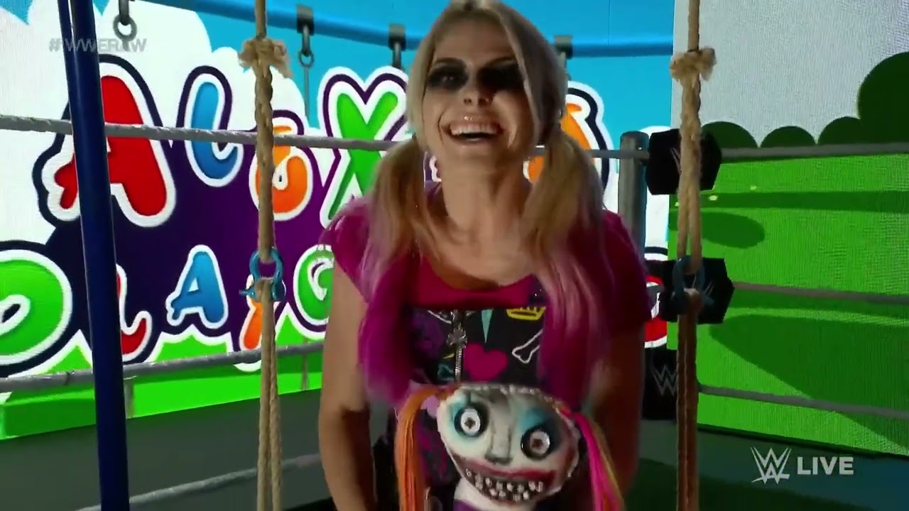 Alexa Bliss explains Lilly is getting restless in “Alexa’s Playground”: Raw, April 26, 2021 backdrop