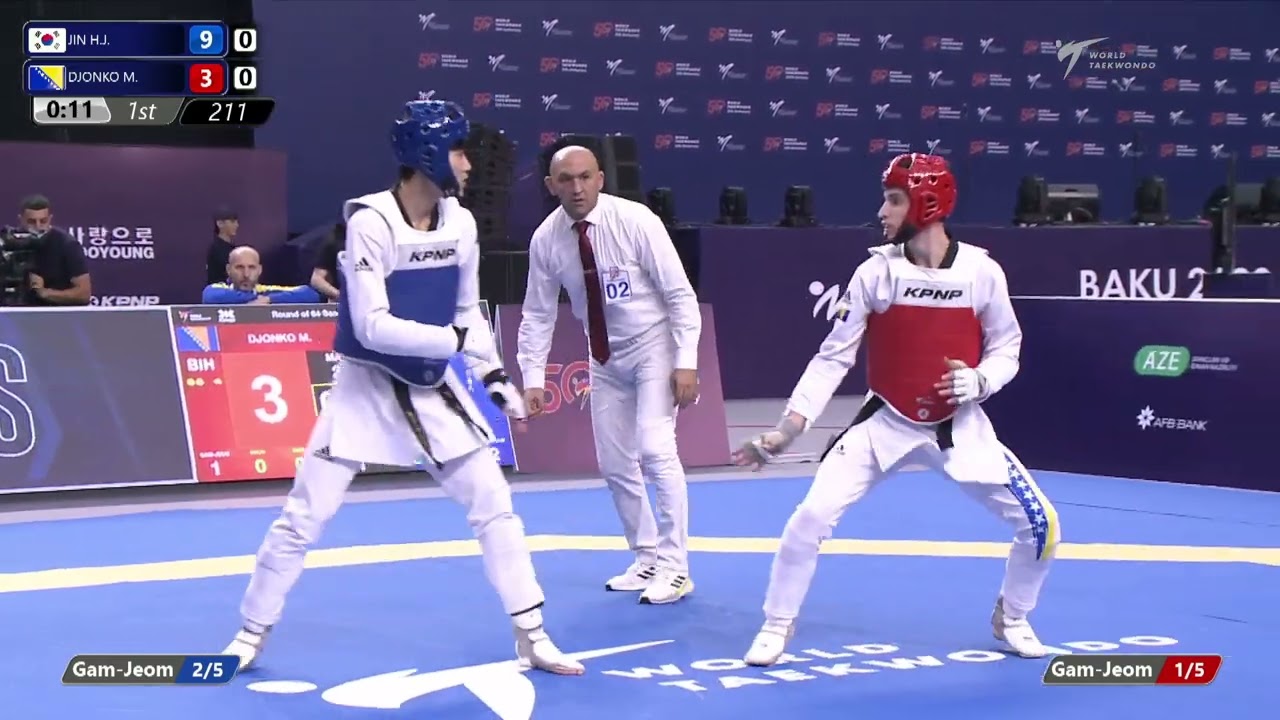 211 R64 Men 68kg KOR JIN H J BIH DJONKO M