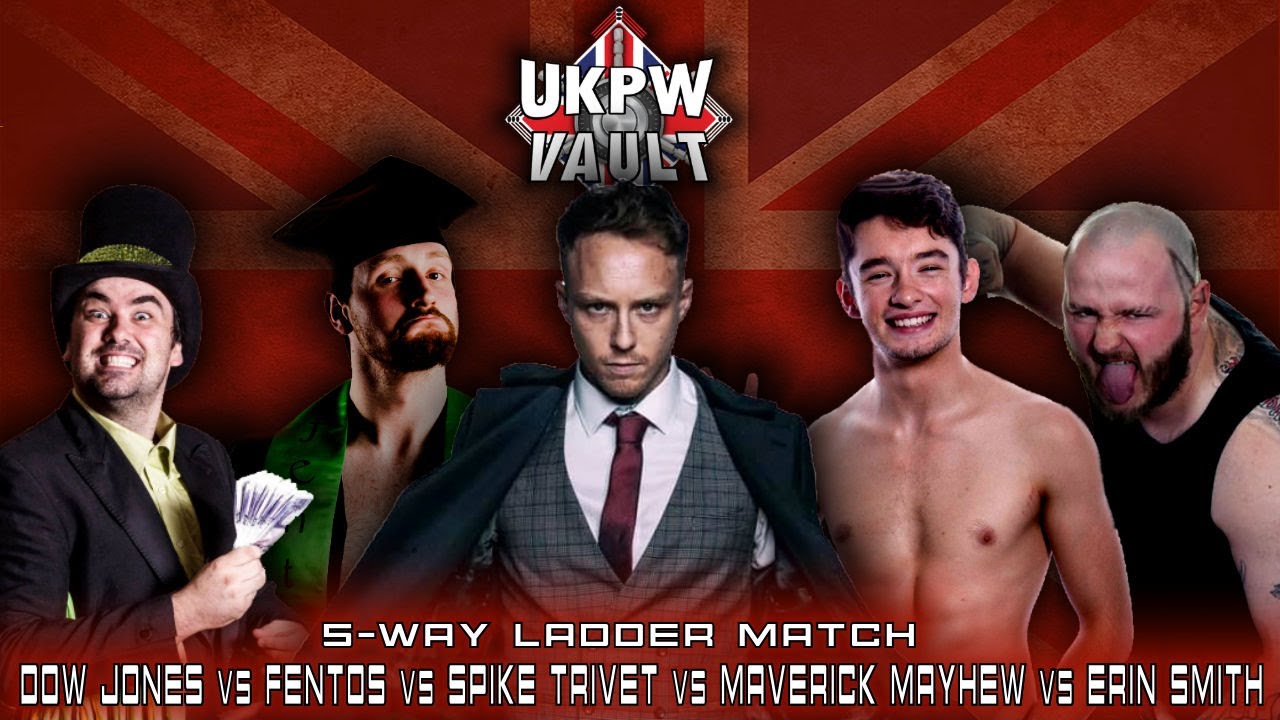 5-Way Ladder Title Match FULL background