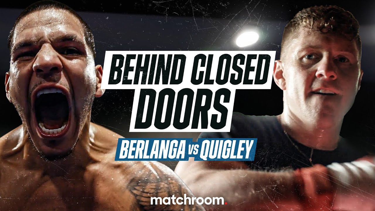 Edgar Berlanga vs Jason Quigley: Pre Fight Doc (Behind Closed Doors) background