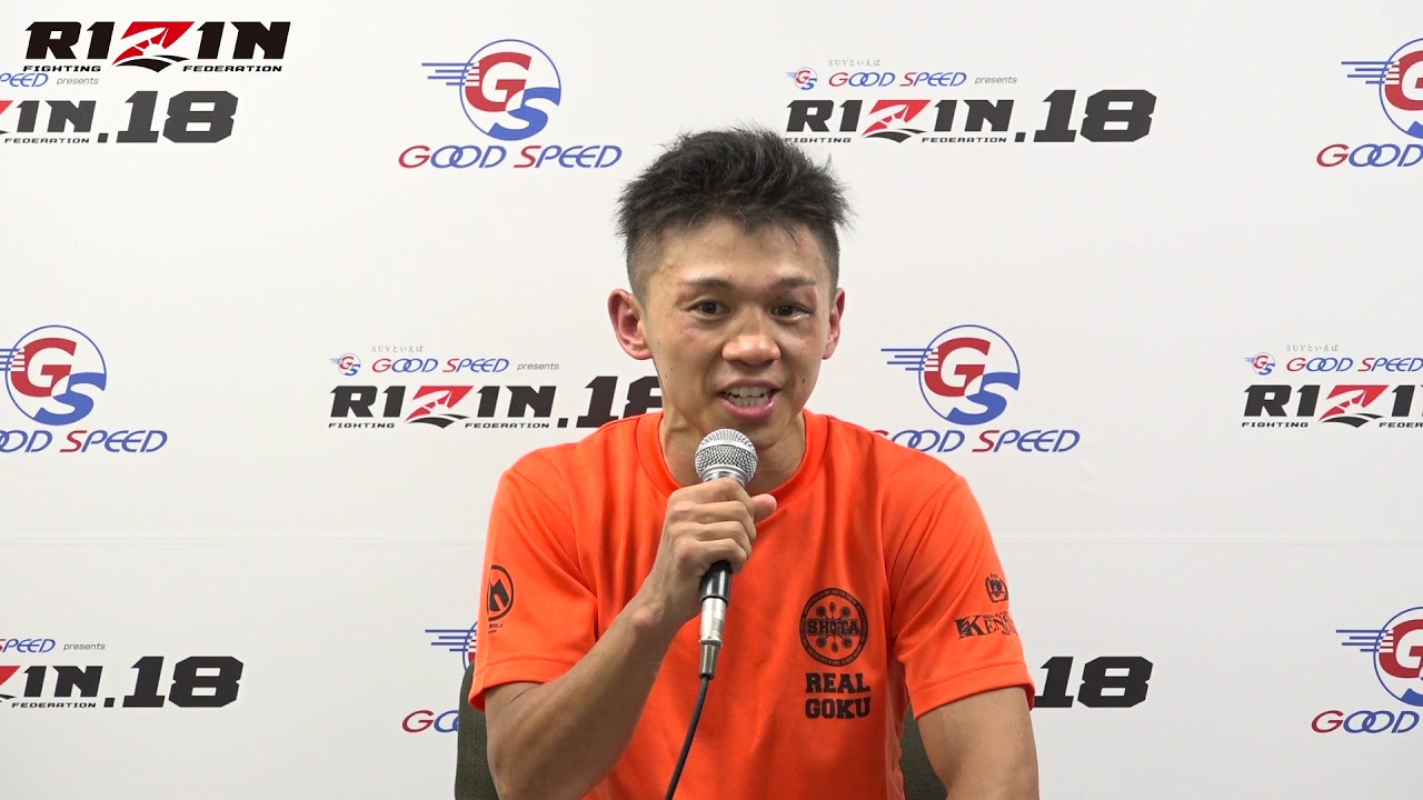 瀧谷渉太 GOOD SPEED presents RIZIN.18 試合後インタビュー