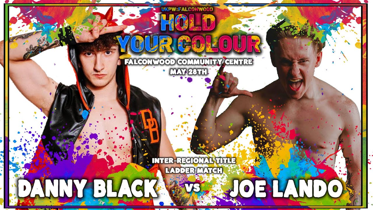 UKPW: FULL MATCH - 'Just' Joe Lando vs Danny Black (INTER-REGIONAL TITLE LADDER MATCH) background