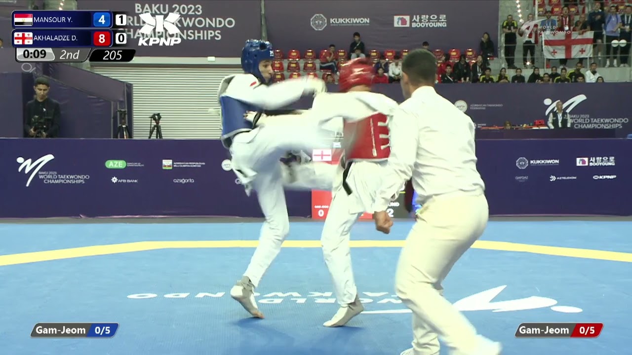 205 R64 Men 54kg EGY MANSOUR Y GEO AKHALADZE D background