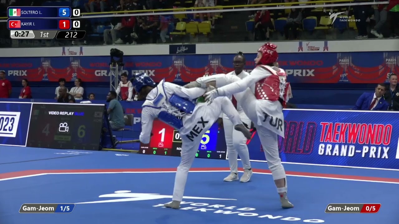 212 Round of 32 WOMEN W 67KG MEX SOLTERO L TUR KAYIR I background