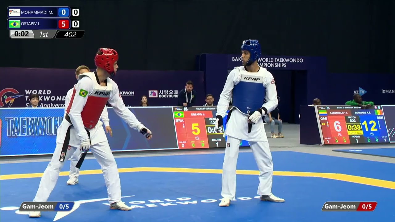 402 R64 Men 80kg RTA MOHAMMADI M BRA OSTAPIV L