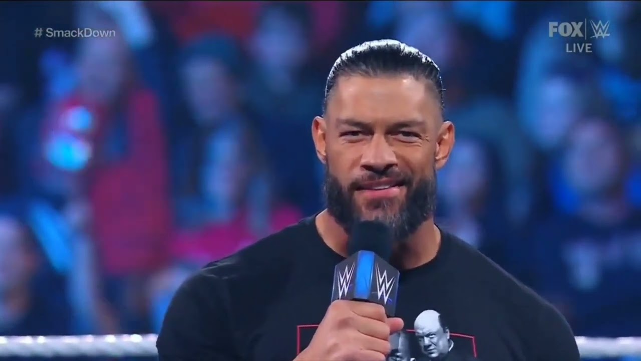 WWE SMACKDOWN ROMAN REIGNS ENTRANCE 02/03/23