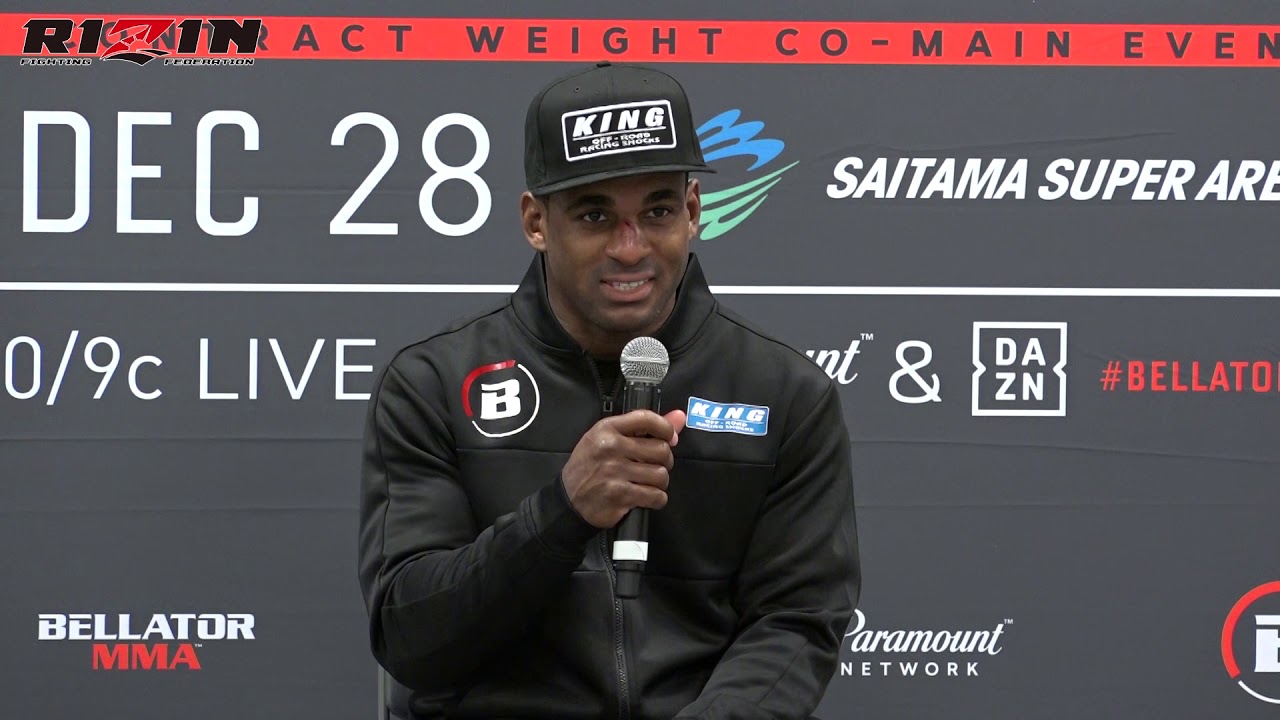 ロレンズ・ラーキン BELLATOR JAPAN 試合後インタビュー background