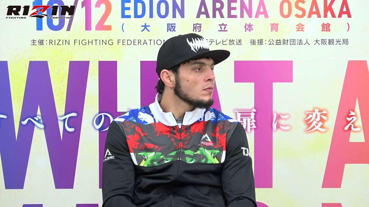 トフィック・ムサエフ RIZIN.19 試合後インタビュー