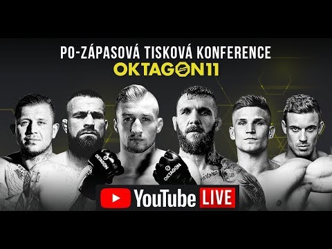 OKTAGON 11: Po-zápasová tisková konference background