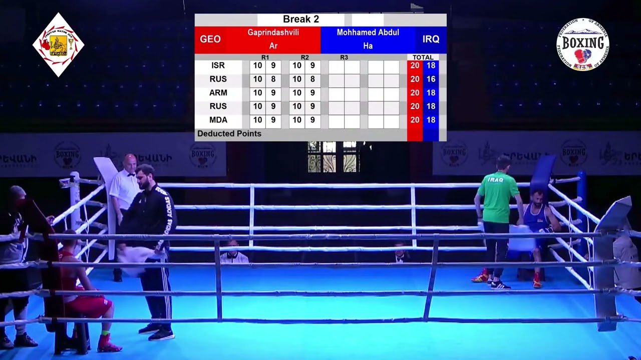 Archil Gaprindashvili (GEO) vs. Hakim Fadel (IRQ) Yerevan Mayor Cup 2025 (67kg) backdrop