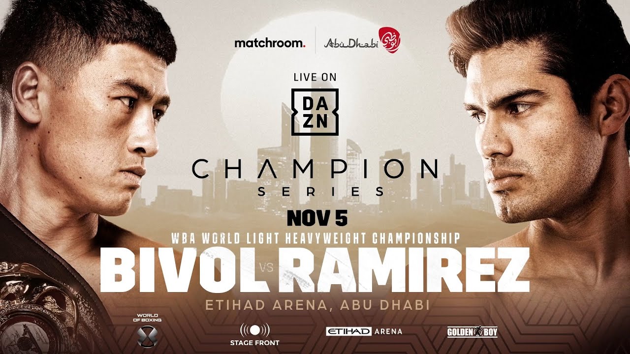 63 Fights, 0 Defeats | Watch Dmitry Bivol vs. Zurdo Ramirez Live On DAZN.com background