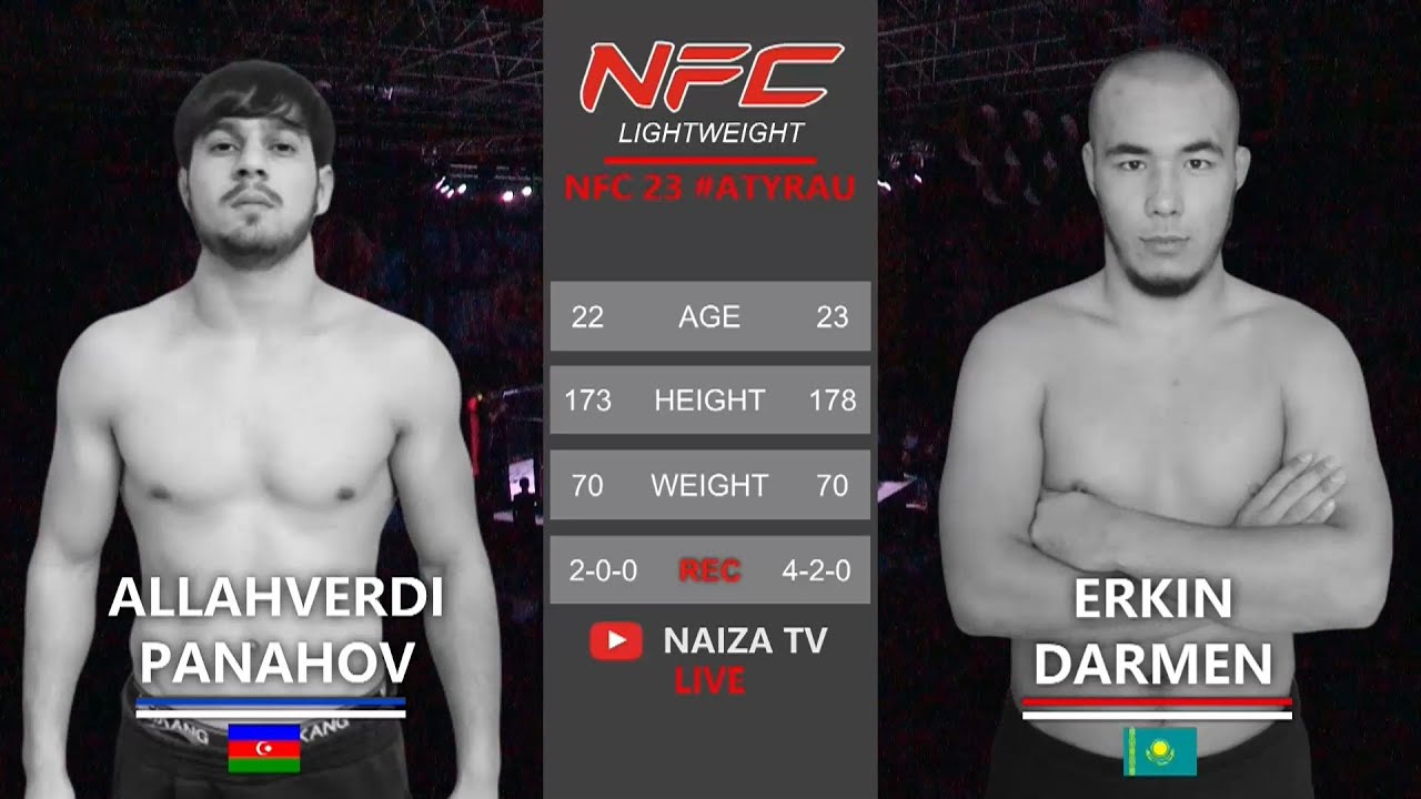 NFC23 PANAHOV vs DARMEN background