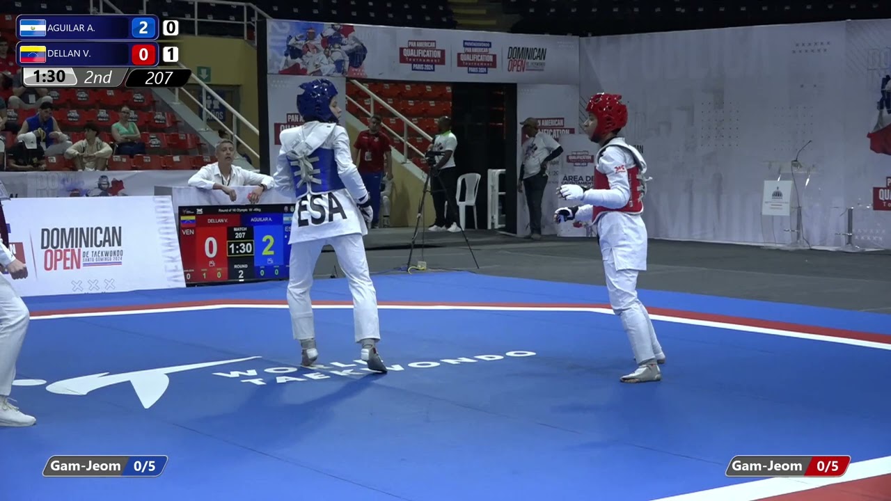 207 Round of 16 W 49kg ESA AGUILAR A VEN DELLAN V