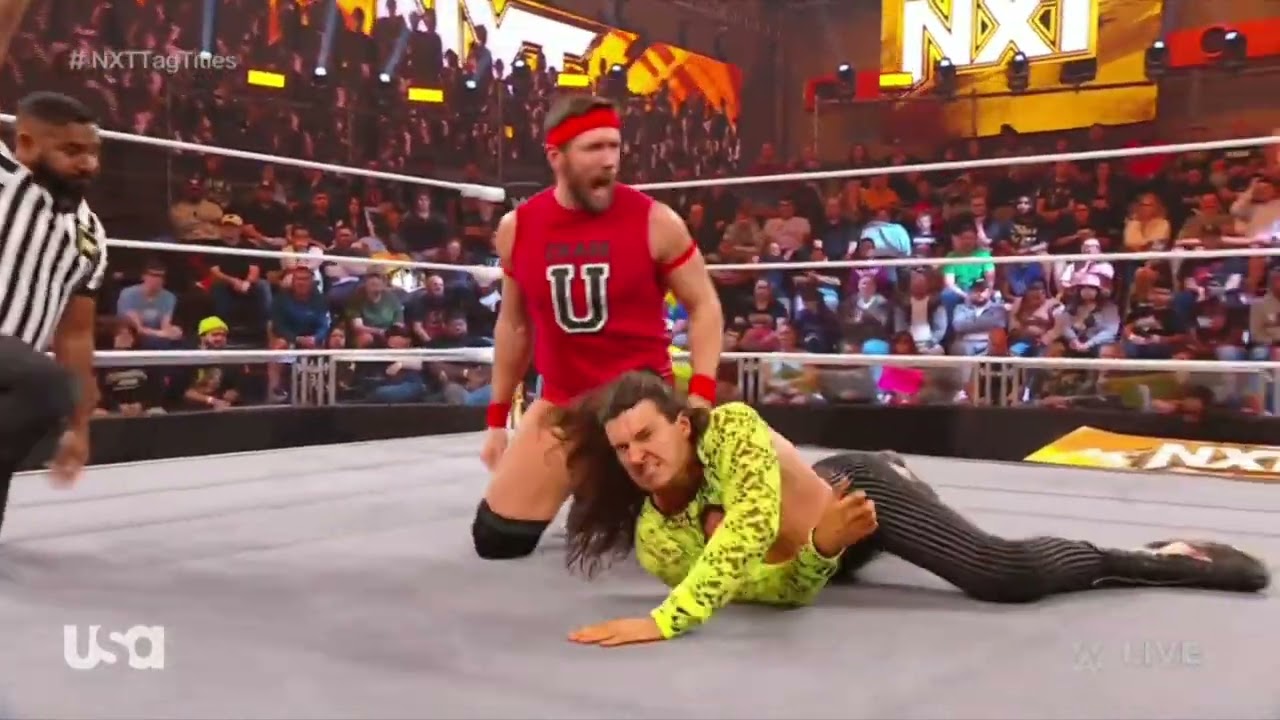 WWE NXT ANDRE CHASE & DUKE HUDSON VS PRETTY DEADLY 11/22/22