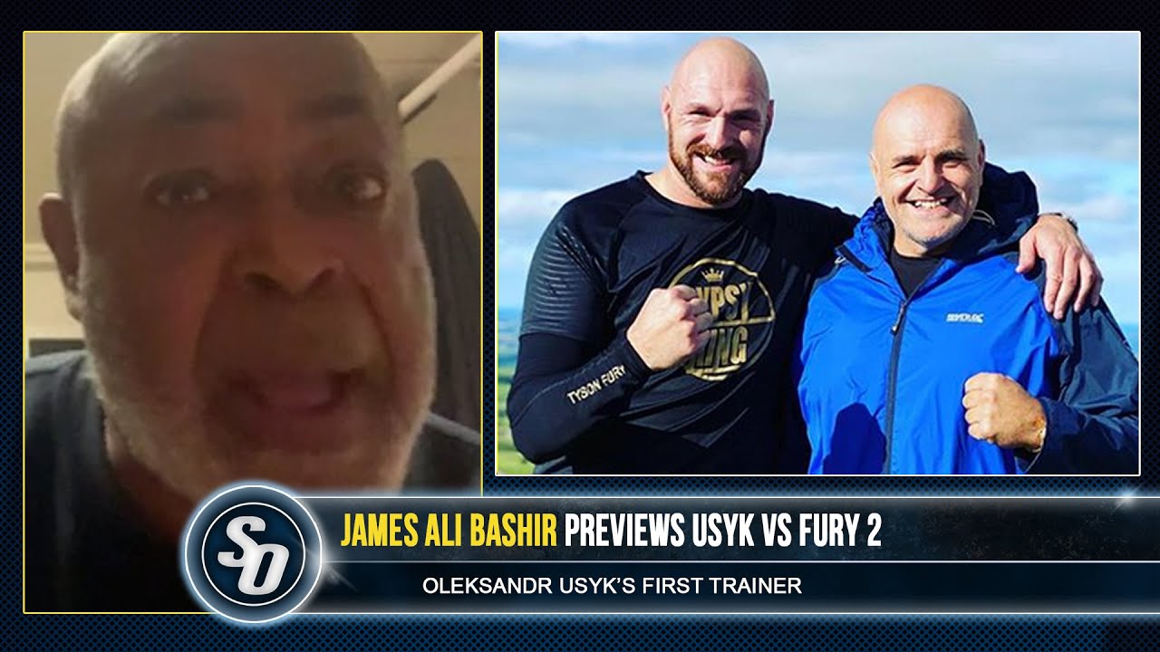 'TYSON FURY DOESN'T NEED CHEERLEADER Big John!' - James Ali Bashir USYK PREDICTION background