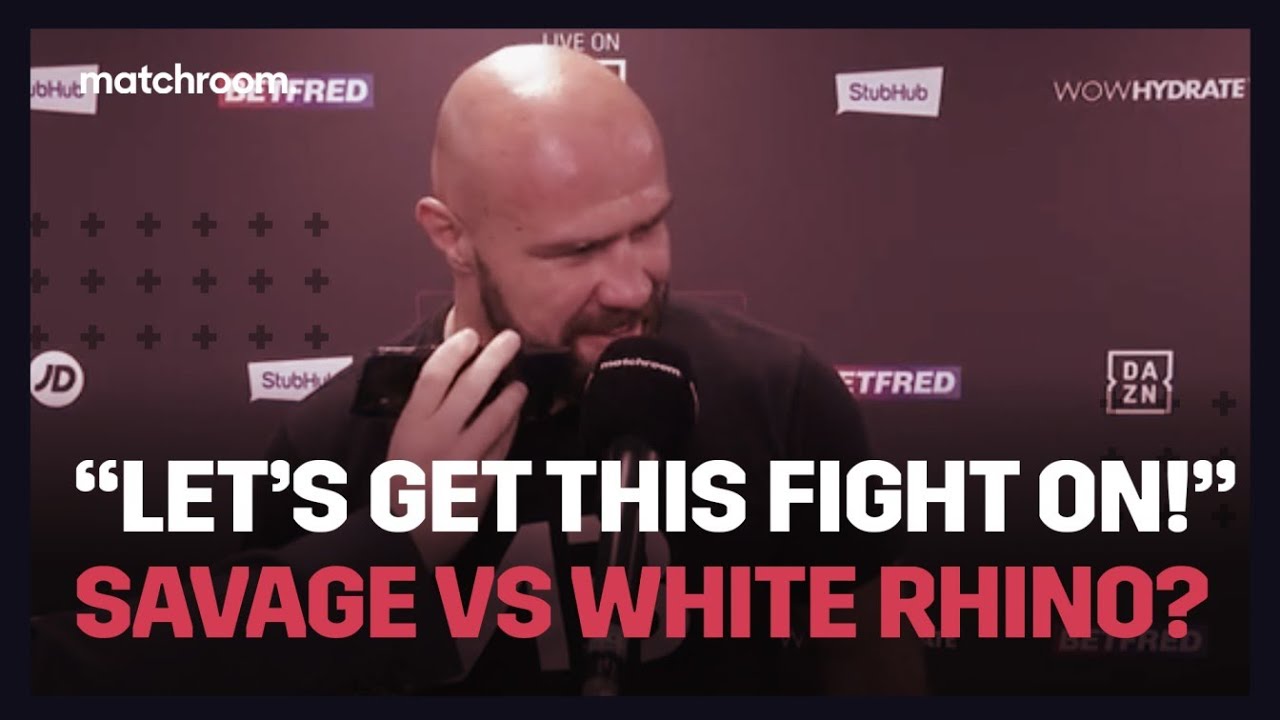 EXCLUSIVE: Alen Babic speaks to Dave Allen on the phone after demolishing Eric Molina background
