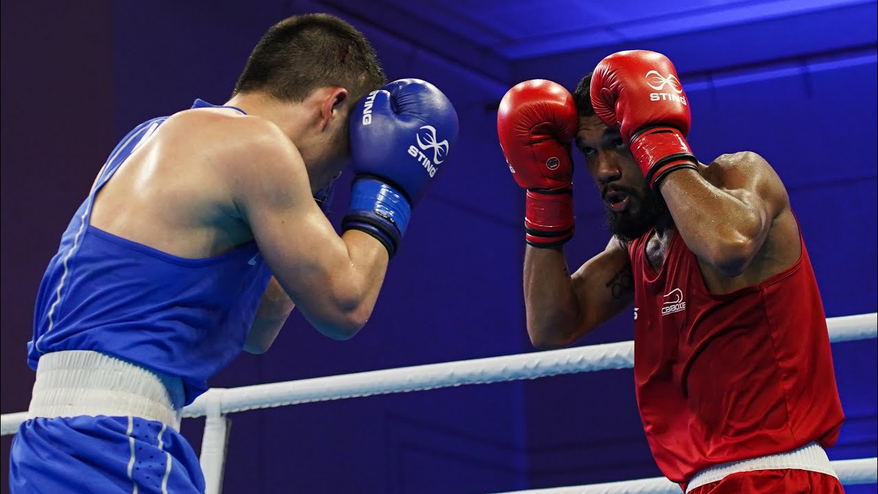 Luiz Oliveira (BRA) vs. Talgat Syrymbetov (KAZ) World Boxing Cup 2025 QF's (60kg) backdrop
