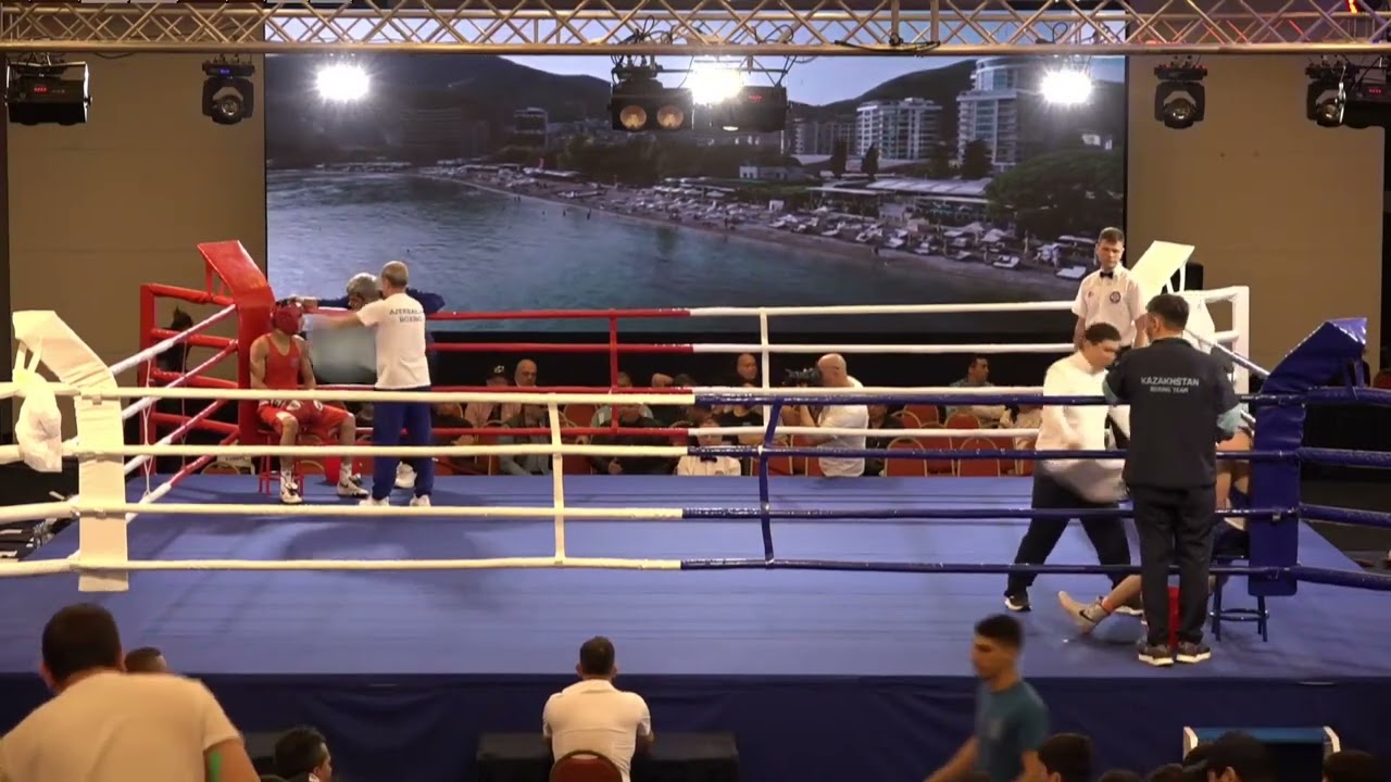 Zidan Hünbetov (AZE) vs. Ali Murat (KAZ) Youth World Cup 2025 SF's (54kg) background