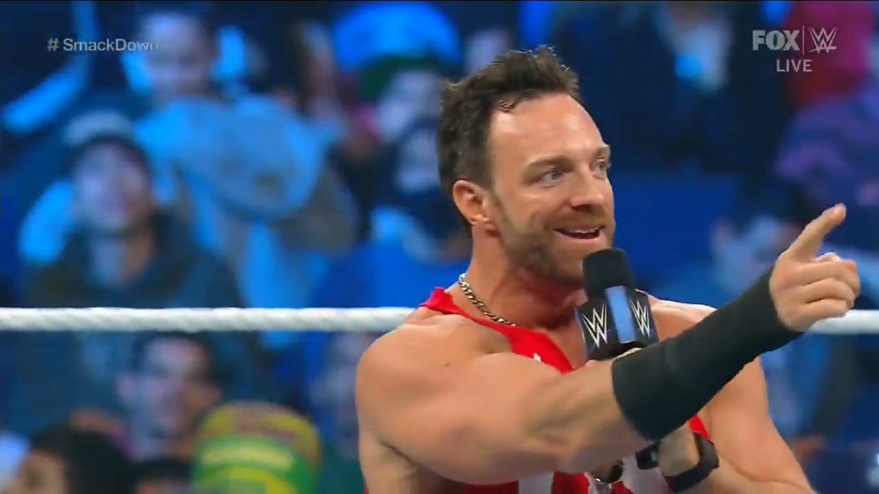 WWE SMACKDOWN LA KNIGHT ENTRANCE 01/27/23 background