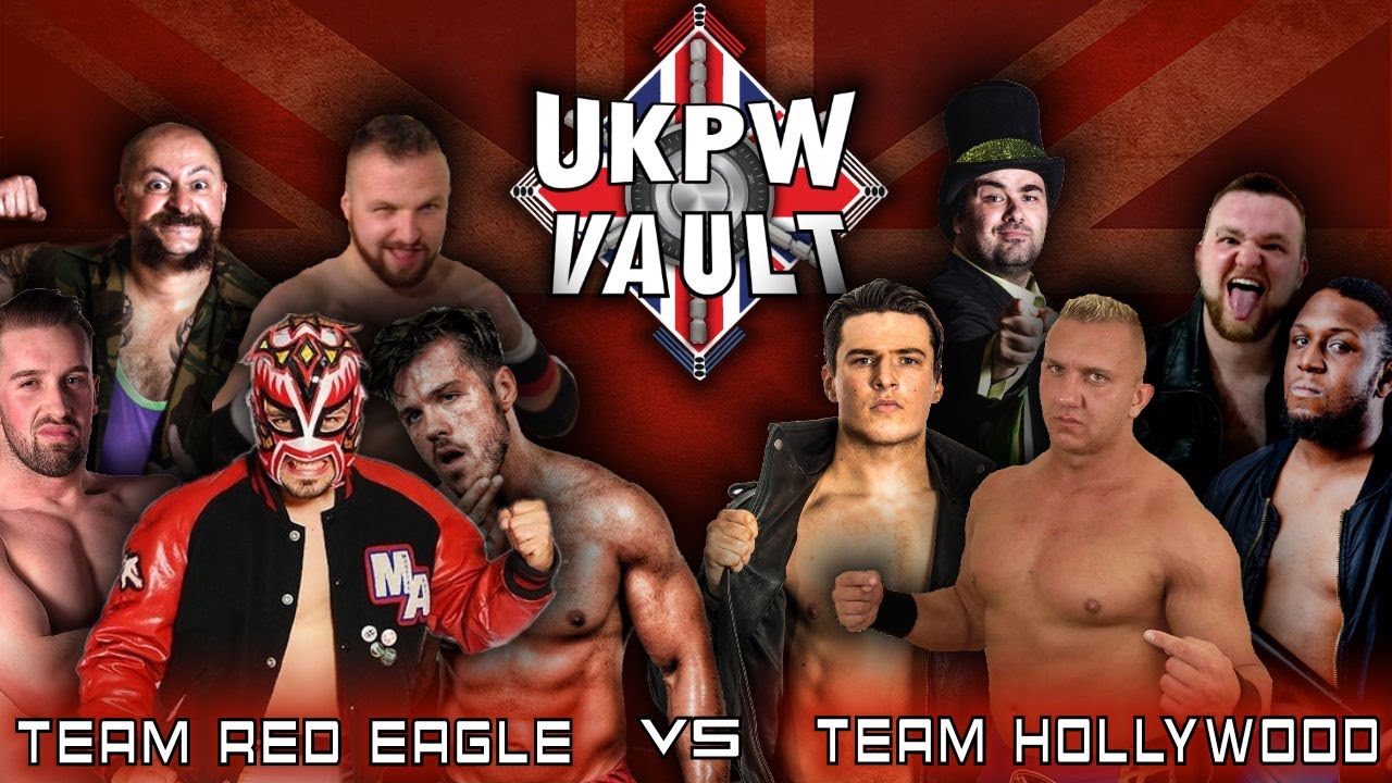 Team Red Eagle Vs Team Hollywood 10 MAN TAG FULL MATCH (with WWE's Kit Wilson / UKPW's Sammy Smooth)