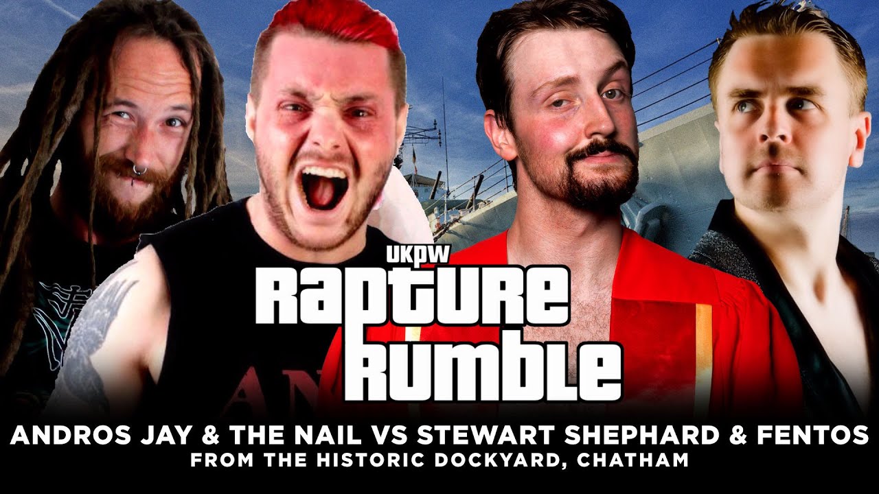 UKPW: FULL MATCH - Andros Jay & The Nail vs Stewart Shephard & Fentos (TAG TEAM MATCH)
