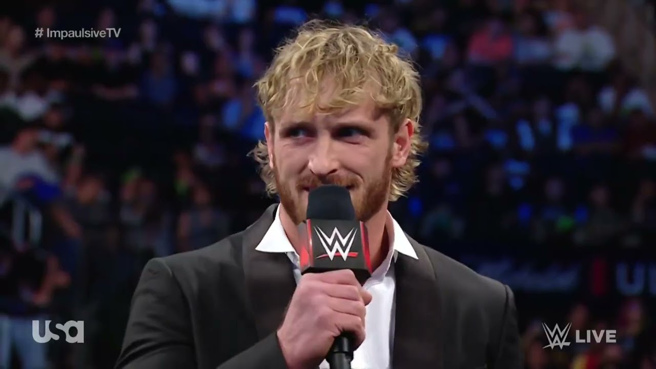 WWE RAW THE MIZ DESTROY LOGAN PAUL 07/25/22 background
