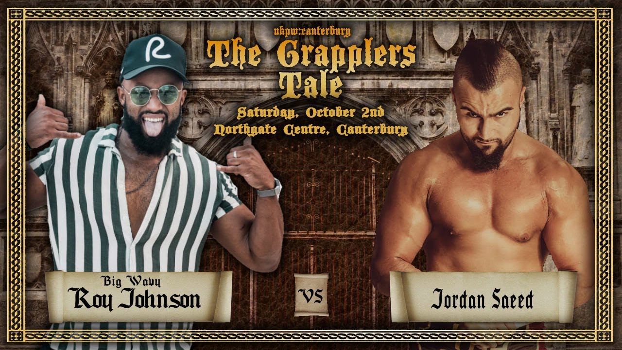 UKPW: FULL MATCH - 'Big Wavy' Roy Johnson vs Jordan Saeed background