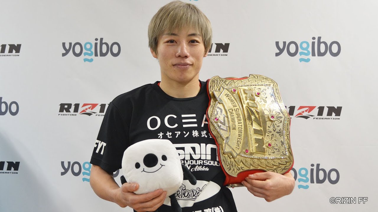 Yogibo presents RIZIN 27 浜崎朱加 試合後インタビュー