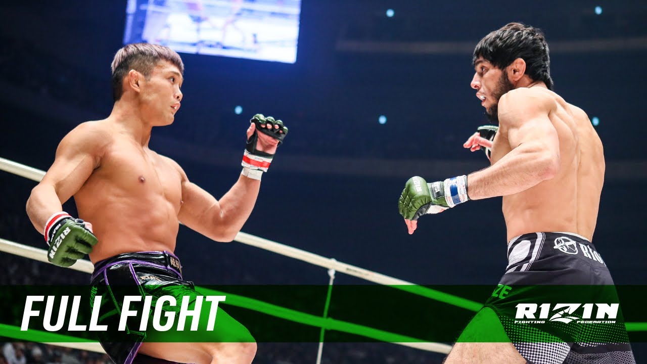 Full Fight | 大尊伸光 vs. トフィック・ムサエフ / Nobumitsu Tyson vs. Tofiq Musayev - RIZIN.14 background