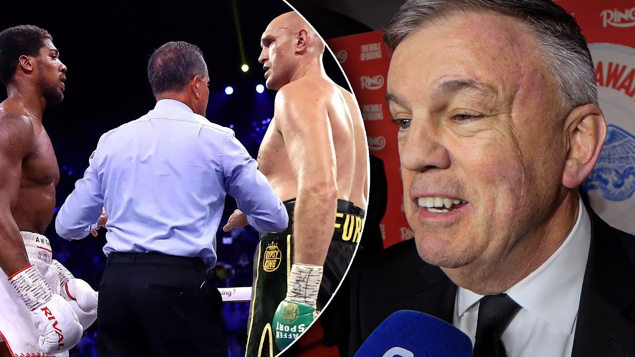 EPIC BREAKDOWN on Tyson Fury-Anthony Joshua DEBATE: 'WHO HAS MORE LEFT?!' - Teddy Atlas background