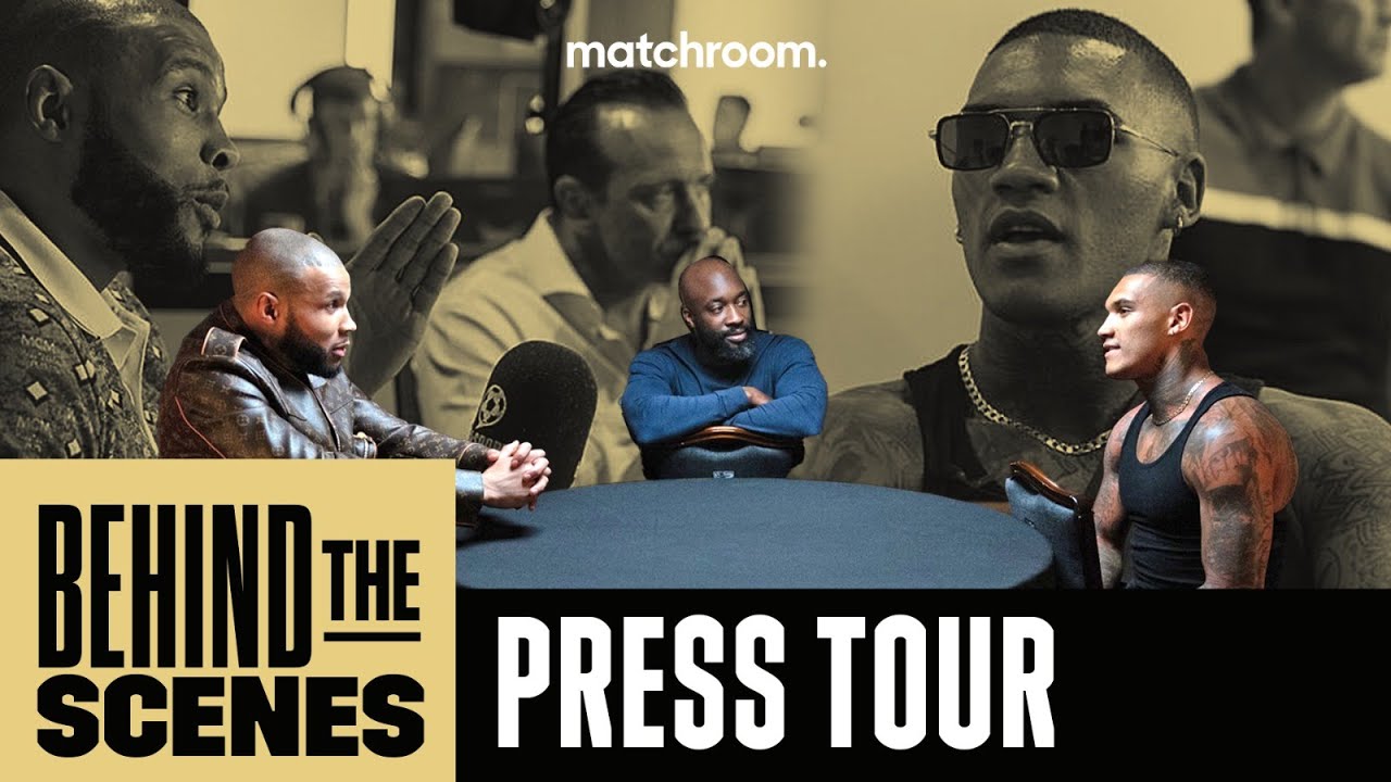 Chris Eubank Jr vs Conor Benn: Media Day & Press Conference Behind The Scenes