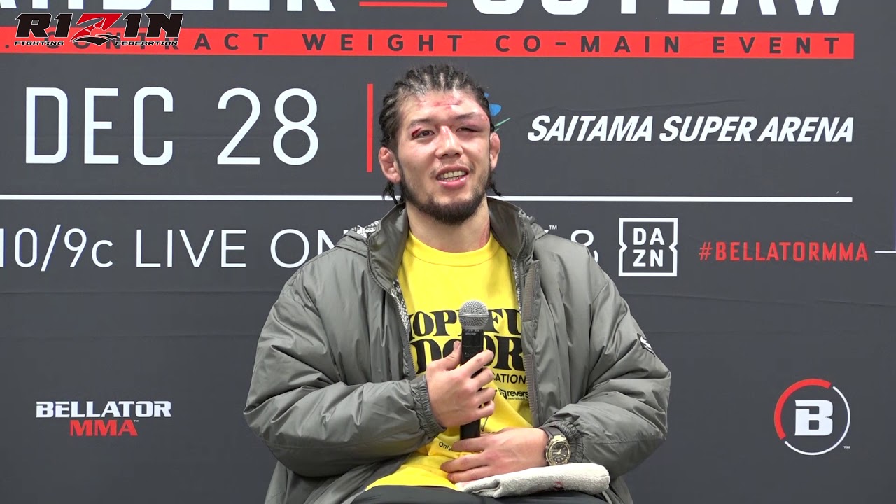 上迫博仁 BELLATOR JAPAN 試合後インタビュー