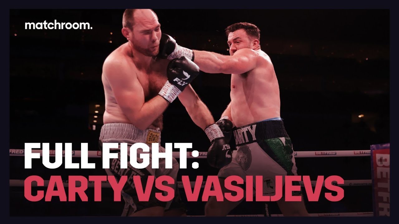 FULL FIGHT: Thomas Carty vs Igors Vasiljevs