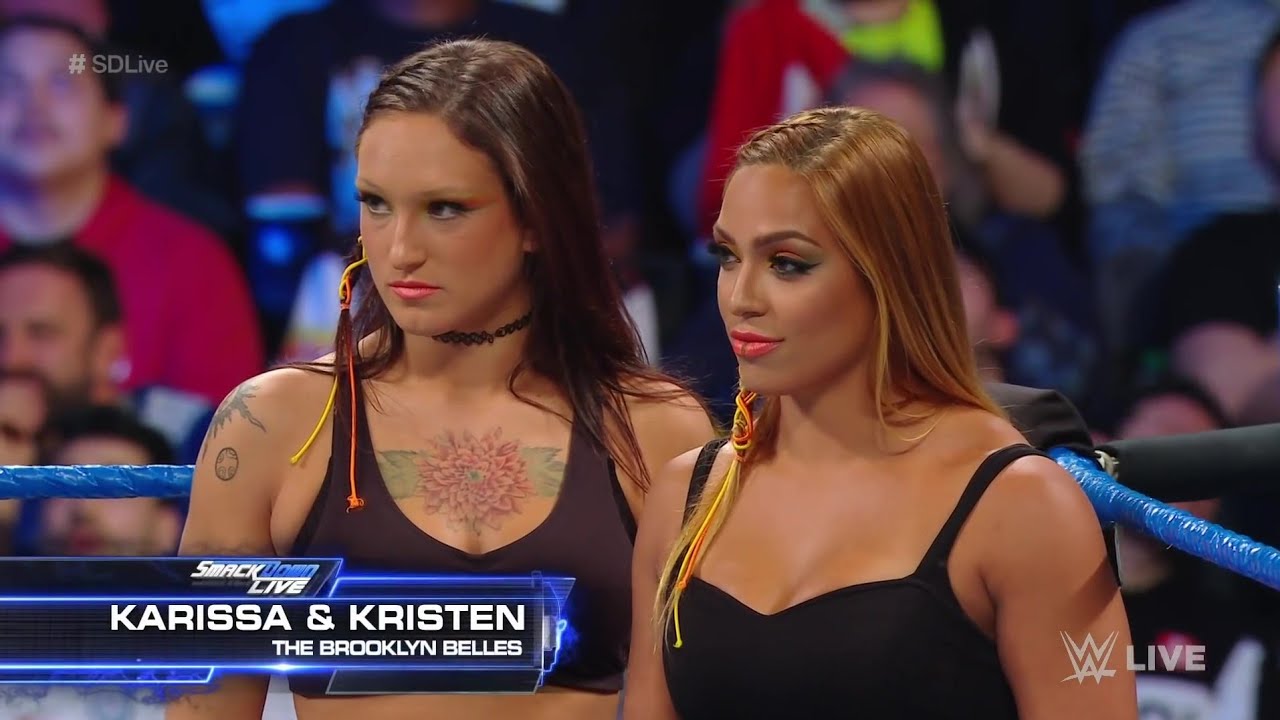 WWE SMACKDOWN KRIS STATLANDER DEBUT 04/09/19